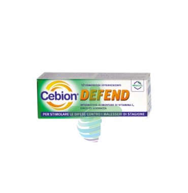 Cebion Linea Difese Immunitarie Defend Integratore 12 Compresse Effervescenti