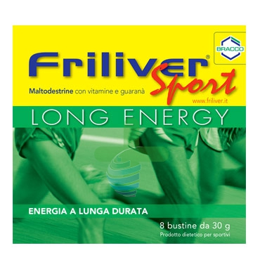Friliver Linea Vitamine Minerali Sport Long Energy Integratore Alimentare 8Buste