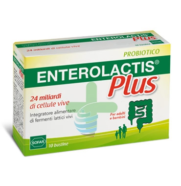 Sofar Linea Intestino Sano Enterolactis Plus Integratore Fermenti 10 Buste
