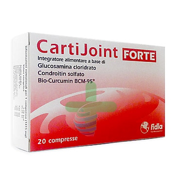 Fidia Linea Articolazioni Sane CartiJoint Forte Integratore 20 Compresse