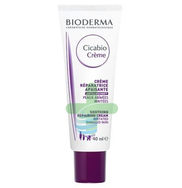 Bioderma Linea Cicabio Crema Riparatrice Lenitiva Pelli Irritate e Danneggiate