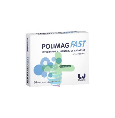 LJ Pharma Linea Benessere Donna PolimagFAST Integratore Alimentare 20 Buste
