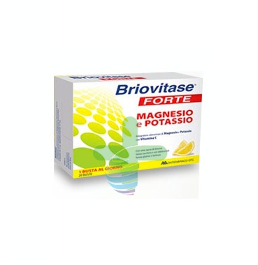 Briovitase Linea Vitamine Minerali Forte Magnesio Potassio Vitamina C 20 Buste