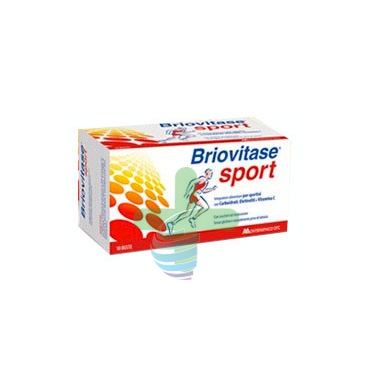 Briovitase Linea Vitamine Minerali Sport Carboidrati Cloruro Vitamina C 10 Buste