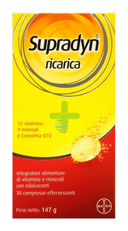 Supradyn Linea Vitamine Minerali Ricarica Integratore 30 Cpr Eff Scadenza 10/25