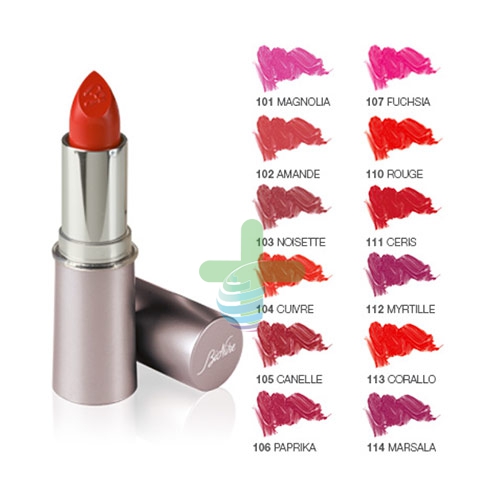 Bionike Linea Defence Color Labbra Lip Velvet Rossetto Colore Intenso 107 Fuchsi