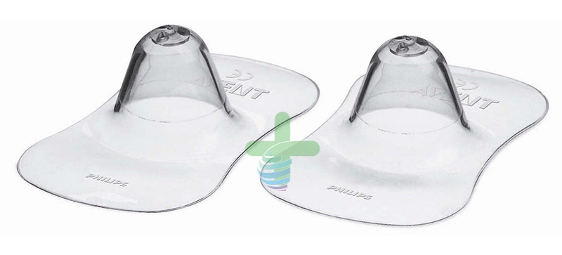 Avent Linea Allattamento Neonato 2 Paracapezzoli Piccoli in Silicone Ultrafine