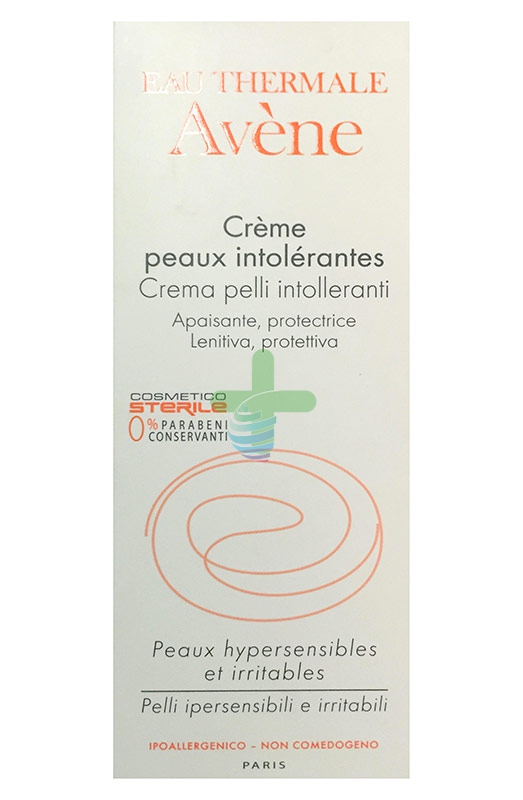 Avene Linea Essenziale Viso Pelli Intolleranti Crema Lenitiva Calmante 40 ml