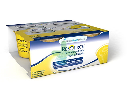 Nestl Linea Alimentazione Speciale Resource Bevanda Gelificata Limone 4x125