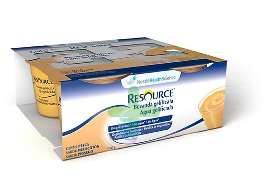 Nestl Linea Alimentazione Speciale Resource Bevanda Gelificata Pesca 4 x 125 g