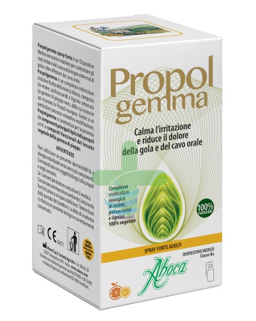 Aboca Linea Dispositivi Medici Gola Propol Gemma Spray Forte Adulti 30 ml