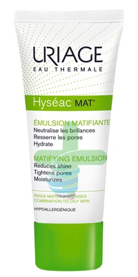 Uriage Linea Pelle Grassa Impura Hyseac Mat Crema Viso Sebonormalizzante 40 ml
