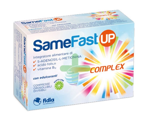 Fidia Linea Benessere Energia SameFast Up Complex Integratore 20 Compresse Oro