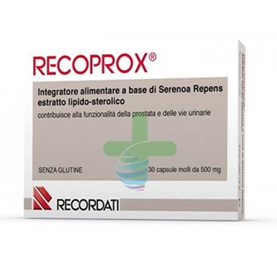 Recordati Linea Benessere Uomo Recoprox Integratore Alimentare 30 Capsule