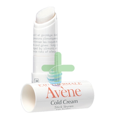 Avene Linea Cold Cream Stick Idratante Nutriente Labbra Pelli Sensibili 4 g