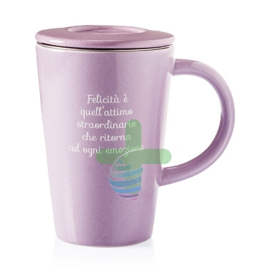 Jade Linea Infusi Straordinari e Tisane Infusiera della Felicit� Colore Lilla