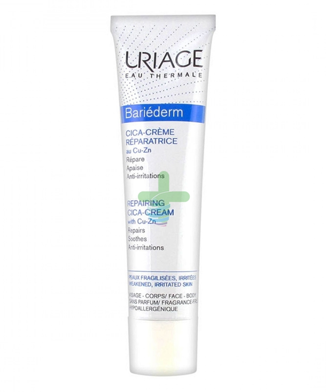 Uriage Linea Trattamenti di Riparazione Bariederm Cica-Crema Rame e Zinco 100 ml
