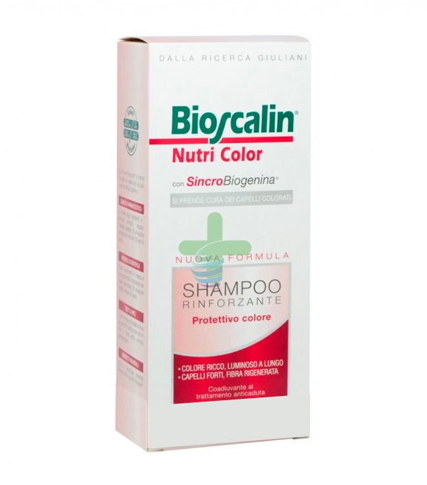 Bioscalin Linea Nutri Color SincroBiogenina Shampoo Rinforzante Protettivo 200ml