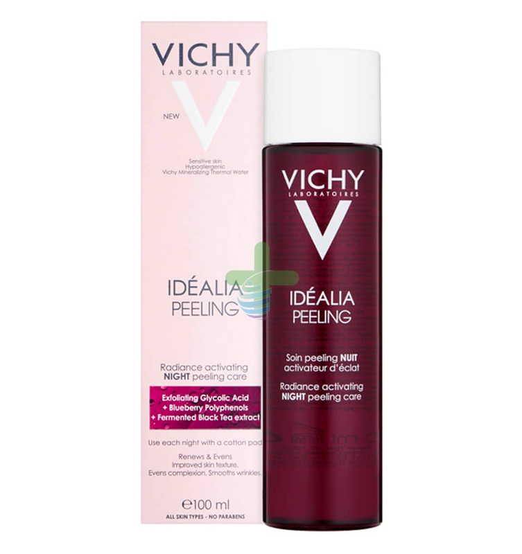Vichy Linea Idealia Illuminante Peeling Notte Levigante Attivatore 100 ml