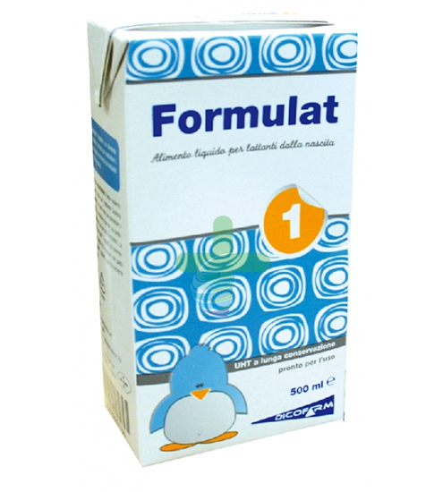 Dicofarm Linea Allattamento Formulat 1 Latte Liquido dalla Nascita Brick 500 ml