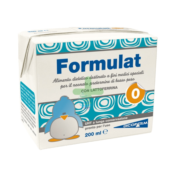Dicofarm Linea Allattamento Formulat 0 Latte Liquido Pretermine 5 x 200 ml