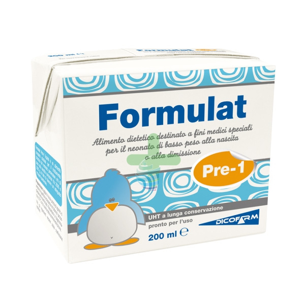 Dicofarm Linea Allattamento Formulat Pre-1 Latte Liquido Pretermine 200 ml