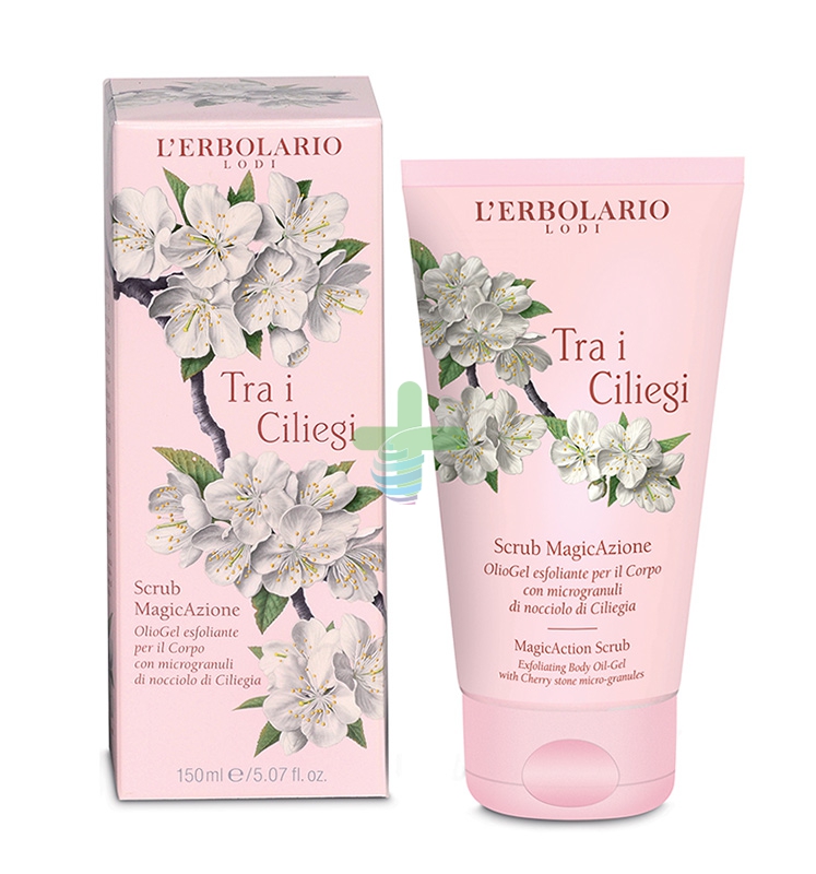 L'Erbolario Linea Tra i Ciliegi Vivace e Delicato Scrub MagicAzione Corpo 150 ml