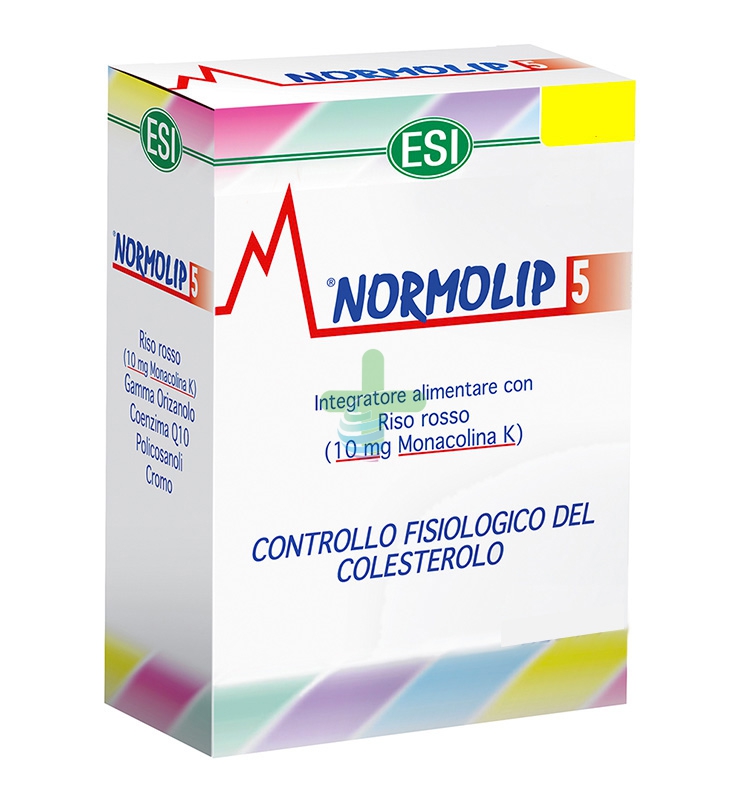 Esi Linea Controllo Colesterolo Trigliceridi Normolip 5 Integratore 60 11/25