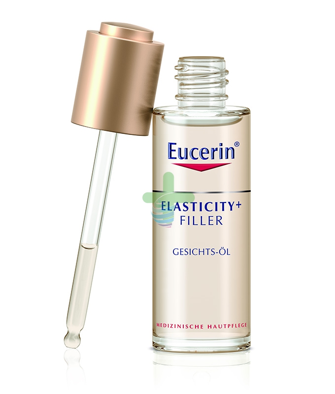 Eucerin Linea Hyaluron Filler Trattamento Antirughe Elasticity Olio Viso 30 ml