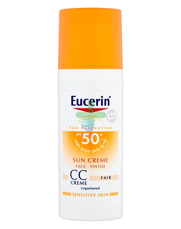 Eucerin Linea Sun SPF50+ CC Creme Colorata Senza Profumo Pelle Sensibile 50 ml