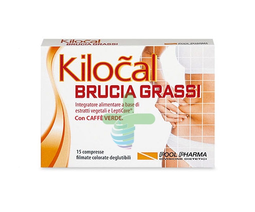 Kilocal Linea Controllo del Peso Brucia Grassi Integratore 15 Compresse