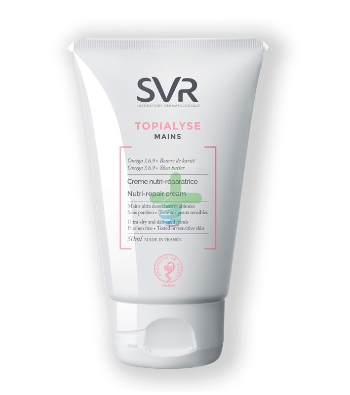 SVR Linea Topialyse Mains Trattamento Nutriente e Riparatore Intenso Mani 50 ml