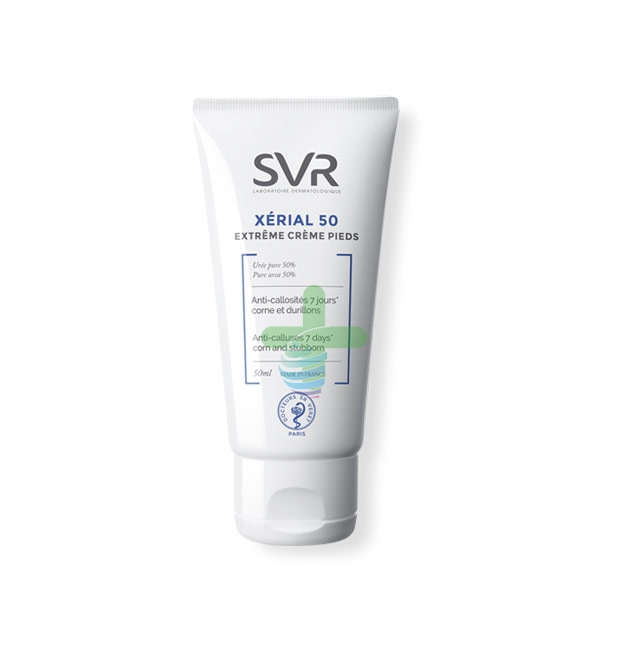 SVR Linea Xrial 50 Extrme Crme Pieds Trattamento Urea Levigante Piedi 40 ml