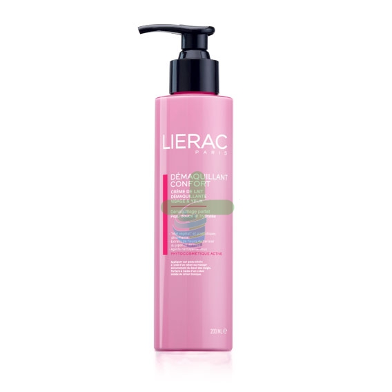 Lierac Linea Confort Struccante Latte Detergente Viso Occhi Pelli Secche 200 ml