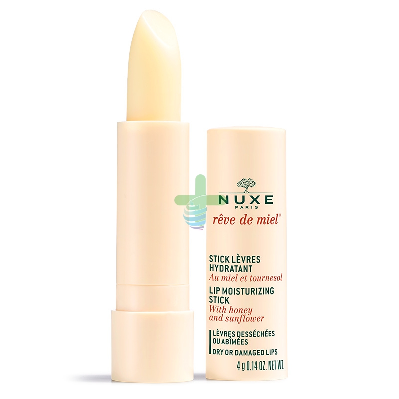 Nuxe Linea Reve de Miel Stick Levres Hydratant Trattamento Nutriente Labbra 4 g
