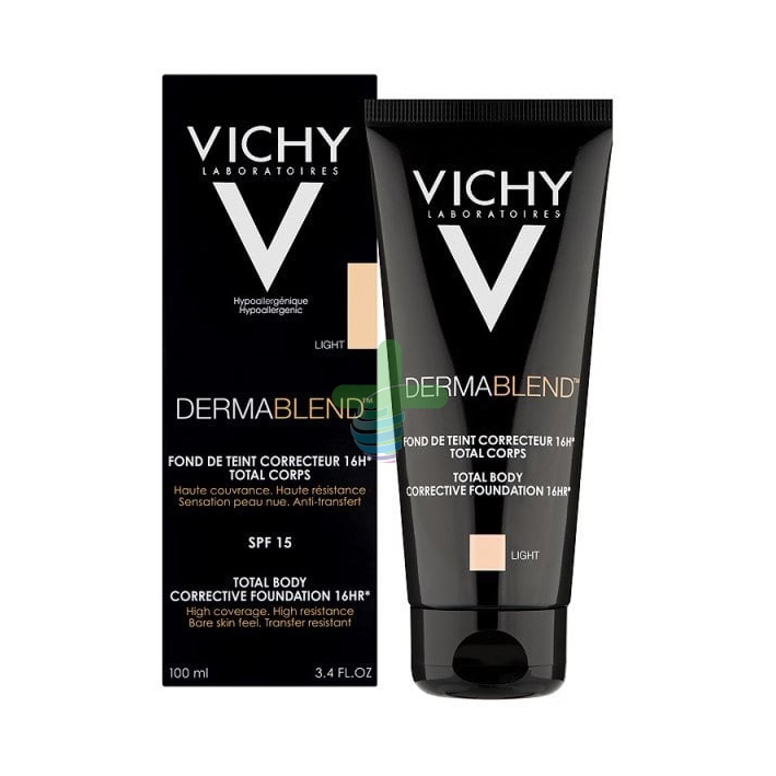 Vichy Make-up Linea Trucco Dermablend Fondotinta Correttore Fluido Corpo Light
