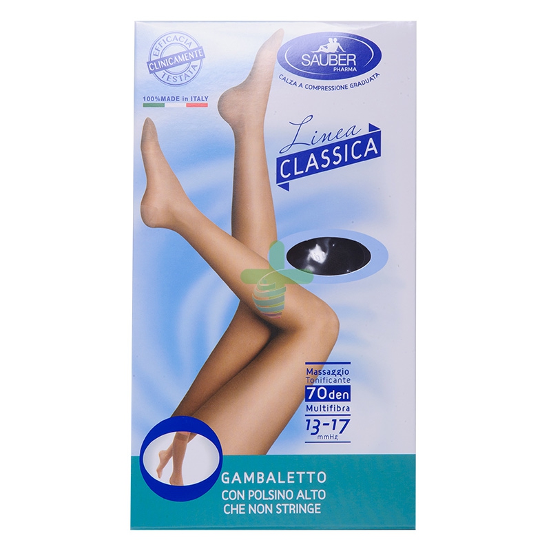 Compressione Graduata Sauber Gambaletto 70 Den Minsan Sauber