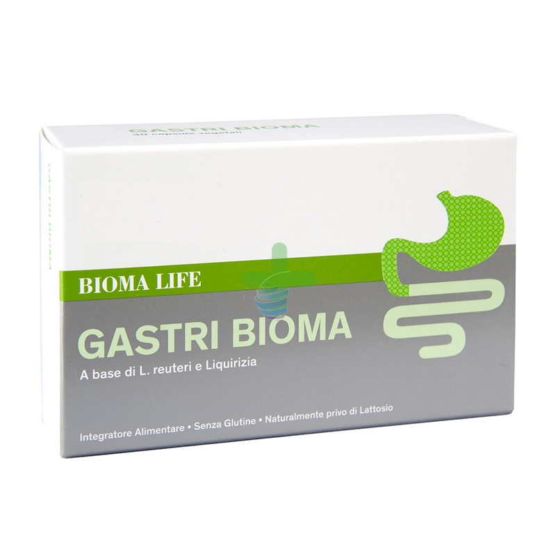 Linea Stomaco Sano Gastri Bioma Integratore 30 Capsule