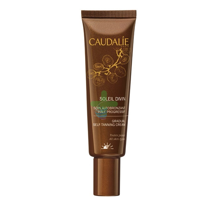 Caudalie Linea Soleil Divin Soin Autobronzant Crema Autoabbronzante Viso 30 ml