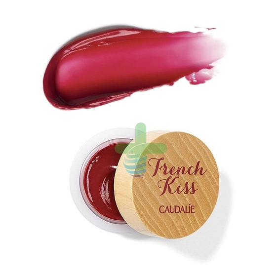 Caudalie Linea French Kiss Balsamo Labbra Idratante Nutriente Addiction Lampone