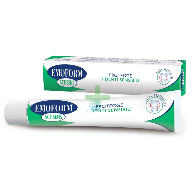 Polifarma Linea Igiene Dentale Quotidiana Emoform Actisense Dentifricio 75 ml