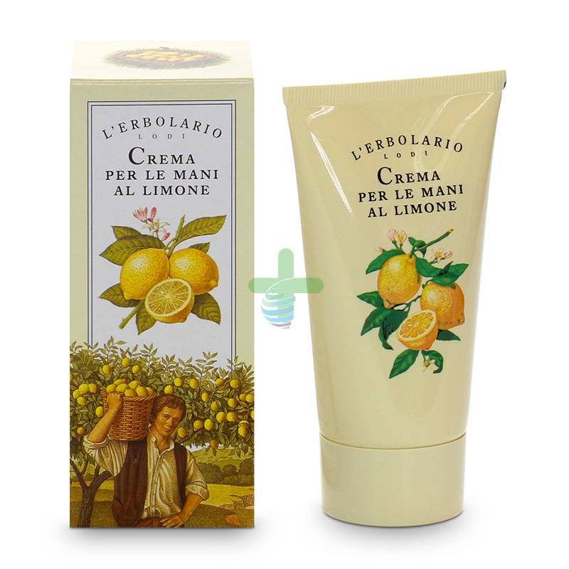 L'Erbolario Linea Mediterranea Limone Crema Nutriente Mani ed Unghie 75 ml