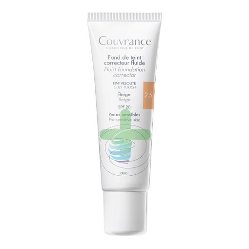 Avene Linea Couvrance Coprente Fondotinta Correttore Fluido Colore Beige