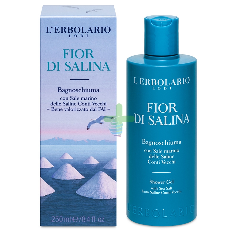 L'Erbolario Linea Fior di Salina Mediterraneo Solare e Marino Bagnoschiuma 250ml