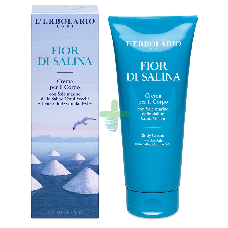 L'Erbolario Linea Fior di Salina Mediterraneo Solare e Marino Crema Corpo 200 ml