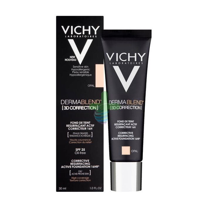 Vichy Make-up Linea Dermablend 3D Correction Fondotinta Elevata Coprenza Nude