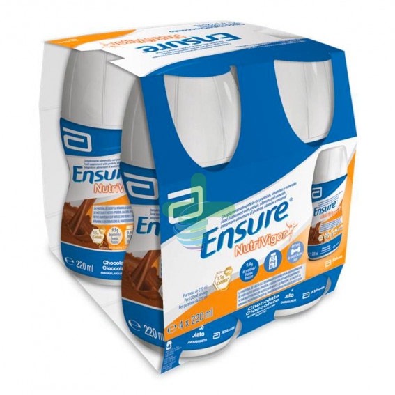 Abbott Linea Nutrizione Domiciliare Ensure NutriVigor 4x220ml Gusto Cioccolato