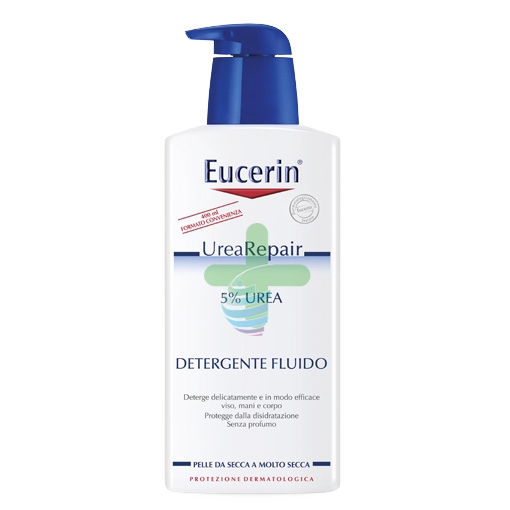 Eucerin Linea UreaRepair Detergente Fluido 5% Urea Pelle Ruvida Secca 400 ml