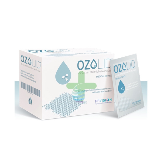 FB Vision Linea Dispositivi Medici Ozolid 20 Salviette Oculari Detergent Monouso