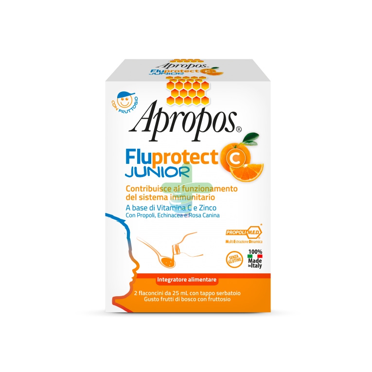 Apropos Linea Difese Immunitarie Fluprotect C Junior Integratore 2 Fiale 25 ml